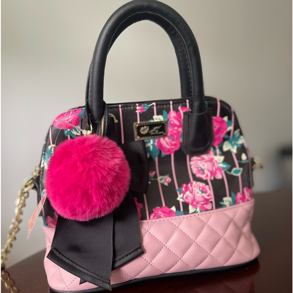 Betsey Johnson Floral Hand Bag